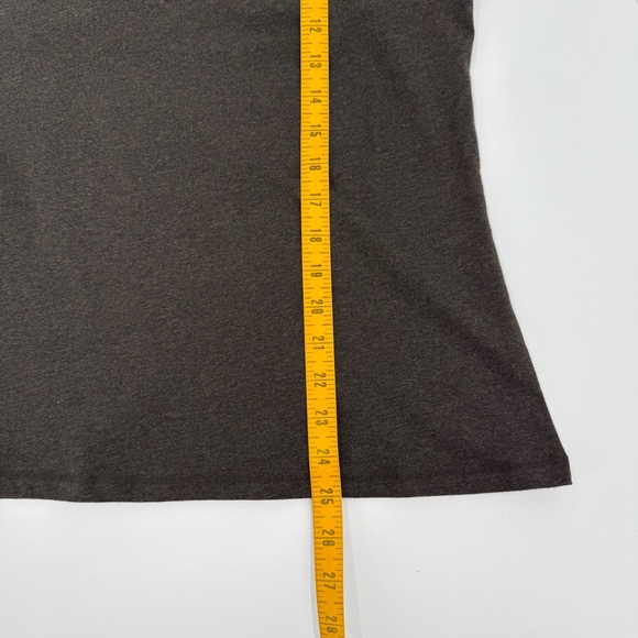 PACT Organic Cotton Everyday Shelf Bra Camisole Tank Top in Charcoal Gray Size M - Picture 7 of 8